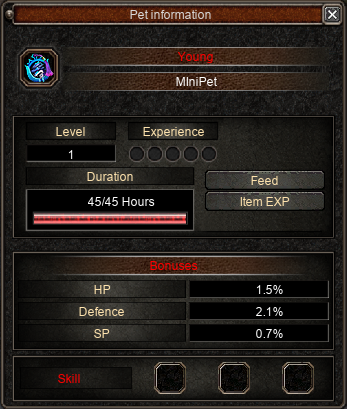 Pet UI